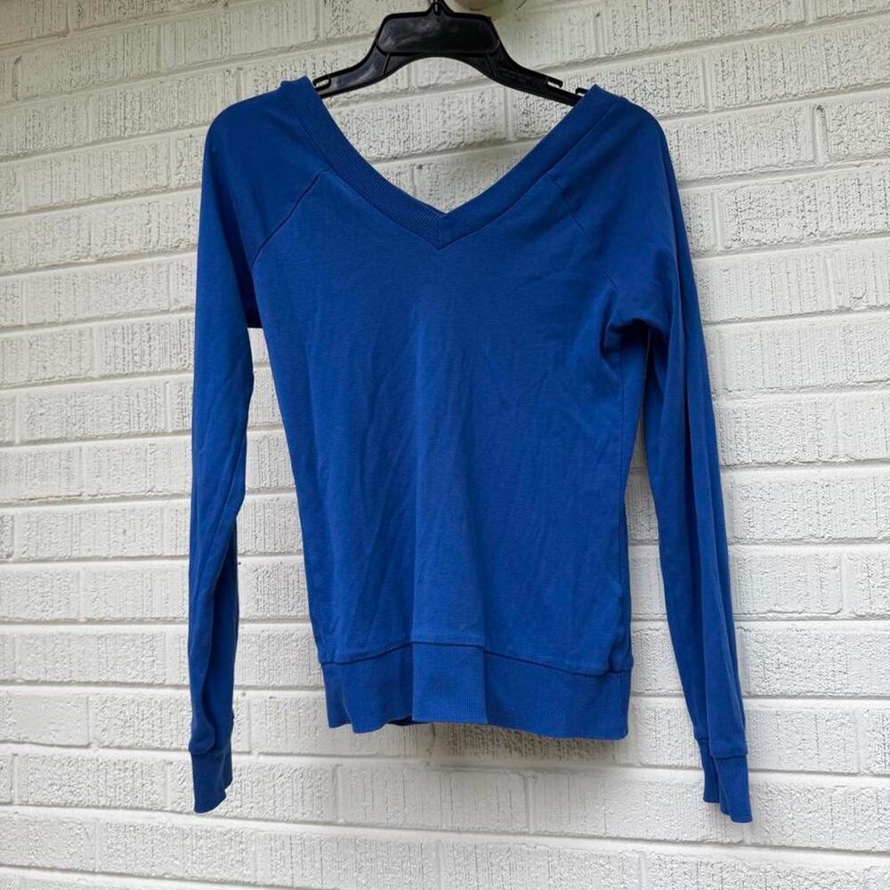 Koton Y2K Cobalt Blue Off the Shoulder Top